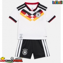 Camisa de Futebol Alemanha Equipamento Principal Infantil Mundo 2026 Manga Curta (+ Calças curtas)